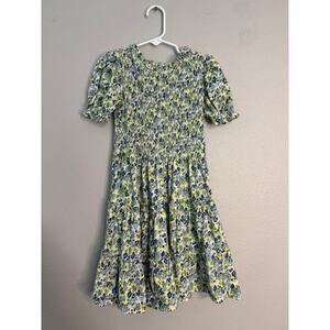 Ralph Lauren Polo Floral Smocked Girls Dress